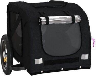 Навіс для собак на велосипед Robuster Oxford, чорний, 30 кг, модель 93870