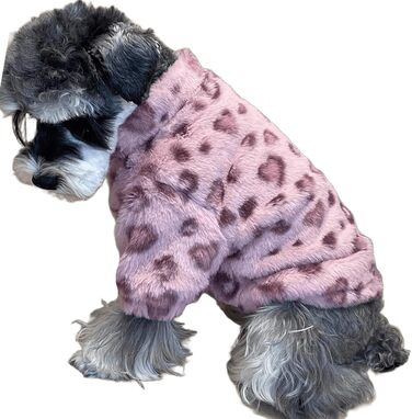 Рожева флісова куртка для собак на зиму, теплий одяг для цуценят на блискавці, м'яка термо-куртка для котів та домашніх тварин, рожевий колір, XL