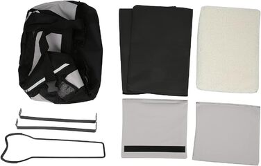 Знімний велосипедний кошик для собак HEEPDD, передня велосипедна сумка, м'який переносник для тварин