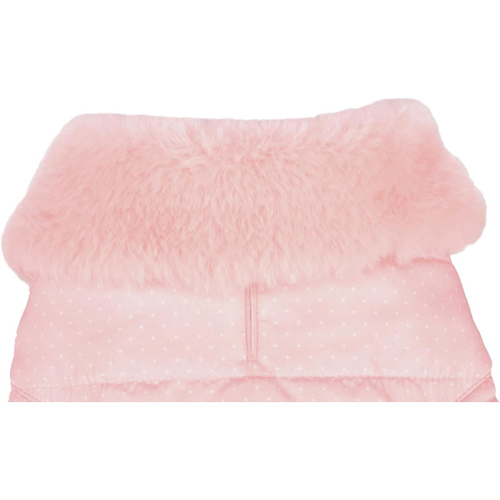 Жакетик для собак 'Flamingo Guzzi' – м'який фліс з бантиком, 30 см, для маленьких порід (Чихуахуа, Йоркширський тер'єр, Пудель), РОЗОВИЙ 30 см