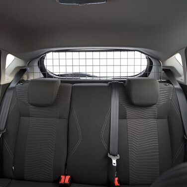 Захисна перегородка Travall Guard для Ford Fiesta хетчбек (2008-2017), ST (2012-2017), модель TDG1215 — оригінальна металева решітка для багажника, індивідуально підігнана