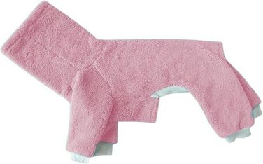 Зимовий комбінезон для собак – теплий флісовий костюм з принтом грейхаунд, високий комір, одяг для чотирилапих афганських хаундів (N, XL)