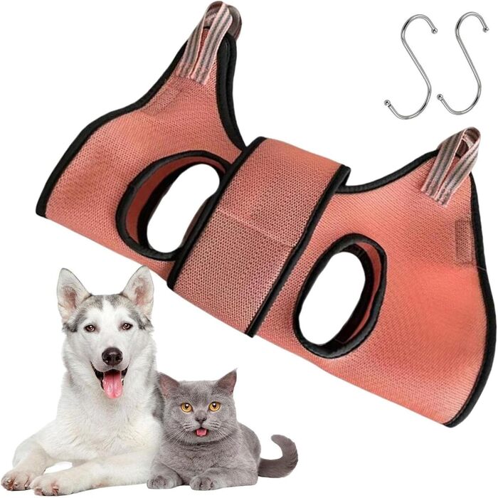 Набір для догляду за домашніми тваринами: гамак, інструменти для стрижки нігтів, догляд за вухами та очима, 8 шт., 45*65 см