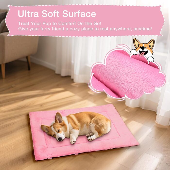 Водонепроникний килимок для собак Pawsse: зручний для подорожей, авто та кемпінгу (80 x 60 см, сірий)