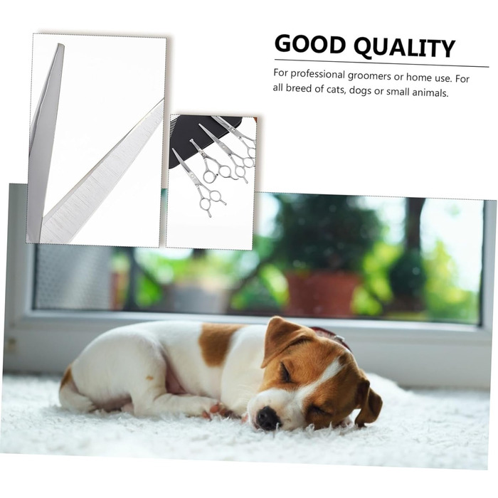 Набір для грумінгу собак: машинка для стрижки, ножиці для шерсті, професійний набір для догляду за собаками, нержавіюча сталь