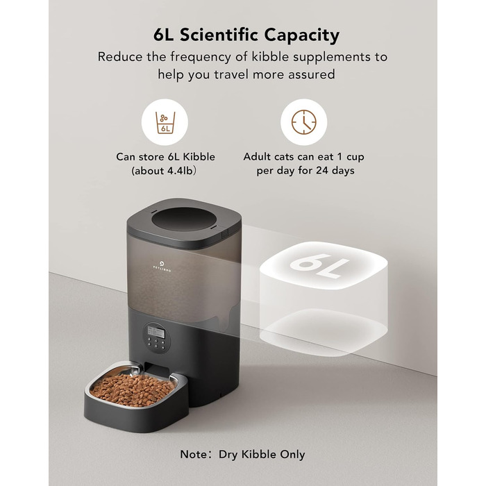 Автоматичний дозатор корму для собак PETLIBRO