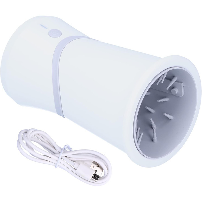 Електричний очищувач лап для собак та котів, портативний, з м'якою силіконовою щіткою