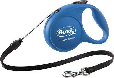 Автоматичний повідок для собак FLEXI Classic Basic M, синій