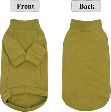 Пуловер для кота Сфінкс, теплий пуловер для безшерстних котів, теплий одяг для котів, пуловер для котів, теплий котячий одяг, костюм на Новий Рік (XL, Оливковий)