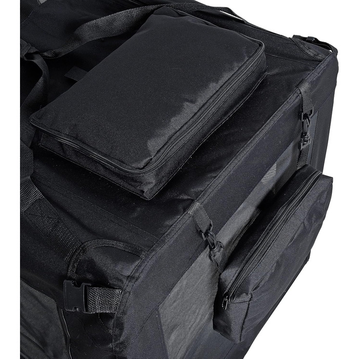 ESTEXO Транспортна переноска для собак та котів, складана, автобокс (XXL, чорний)