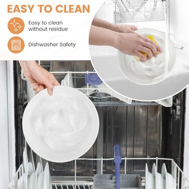 Антислизький годівниця для котів PETTOM з кераміки, повільний годівля, для котів та маленьких собак, білий