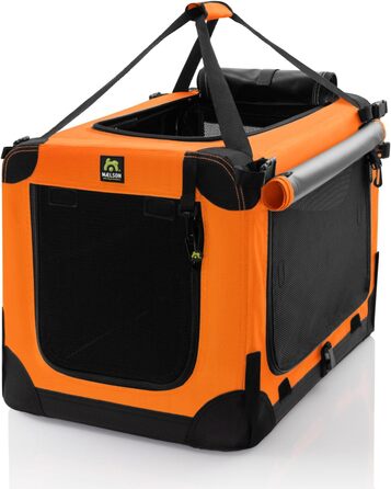 Maelson Soft Kennel Neon-Orange: М'яка переноска для собак, 62 см, Neon-Orange