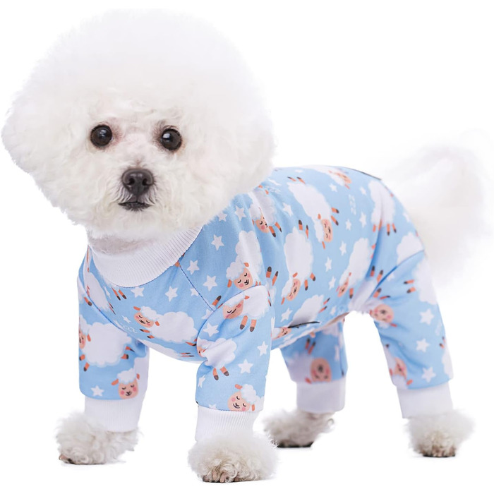 Білий різдвяний халат для собак маленьких та середніх порід, дівчаток та хлопчиків, для чутливої шкіри, котів та собак, в'язаний, костюм, пуловер, піжама, комбінезон, сорочка, комбінезон для собак, котів, Роа (XS, Рожевий)