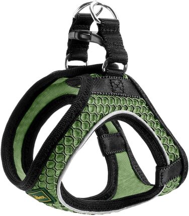 Миска для собак маленьких порід HUNTER HILO COMFORT, зелена, XXS (з сітчастого матеріалу, з відбиваючими елементами)