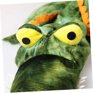 Костюм крокодила для собак: теплий і зручний халат для маленьких собак, цуценят та котів. Ідеально для фотосесій та свят.