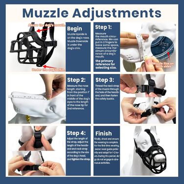 Майтка для собак: зручна, дихаюча, для дресирування та грумінгу. Розмір 6