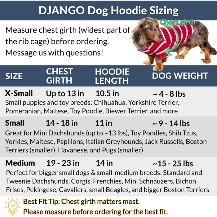 Світшот для собак Джанго, теплий, м'який, з капюшоном, для маленьких собак до 11,3 кг (Такса, цуценята), розмір S, колір: Blush Pink