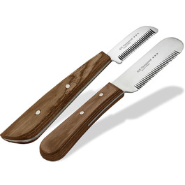 Набір для грумінгу собак та котів: триммер, гребінець, ножиці. З тонкими та грубими зубцями, нержавіюча сталь