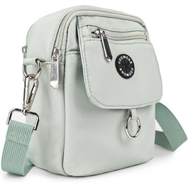 Сумка для собак COOWONE Leckerli-Tasche: водонепроникна, з тримачем для відходів, декілька кишень, для дресирування, прогулянок (світло-зелена)