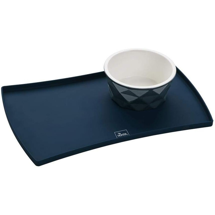 Підкладка під тарілку HUNTER EIBY, силікон, захист від проливання, 48 x 30 см, синій
