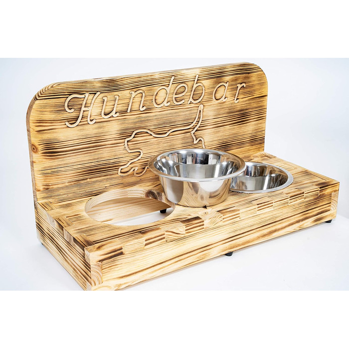 Станція годування для собак з двома мисками по 700 мл | Для маленьких та середніх собак