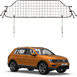 Сітка для собак Travall Volkswagen Tiguan Allspace (2017-2020) - захист багажника, сталева сітка