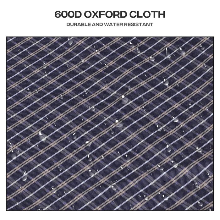 Дитяча коляска для котів та собак, 3 колеса, складний візок для тварин, 13,6 кг, з кошиком та тримачем для напоїв, в клітинку