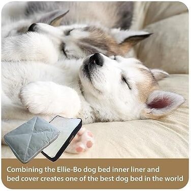 Клітка для собак Ellie-Bo, 71 x 48 см, лежанка, коричнева кордурна стінка та рожеве штучне хутро