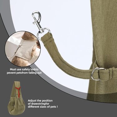 Сумка-переноска для собак та котів, зелена: зручна та безпечна переноска для маленьких тварин, ідеальна для подорожей