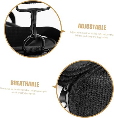 Транспортна переноска для котів та тварин iBasenice, складана, для подорожей, кемпінгу та прогулянок