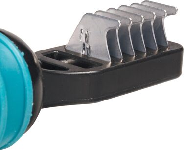 Інструмент для грумінгу Master Grooming Tools: 6-клінковий тример для догляду за шерстю собак, чорний