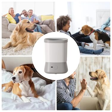 Очисник лап для собак - портативна щітка для лап, 2 швидкості, водонепроникний, ідеально для миття лап та прогулянок