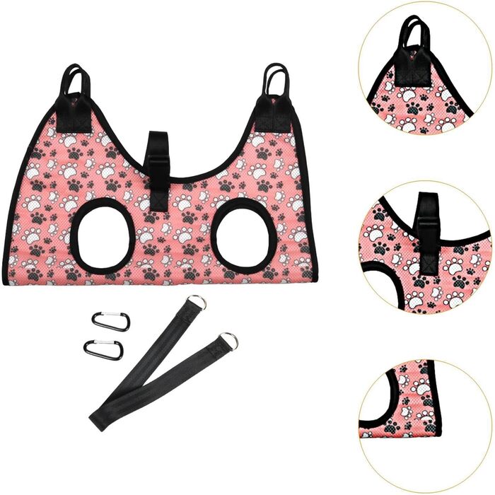 Набір для догляду за тваринами FytStycale: гамак, інструмент для стрижки нігтів, 57x85 см