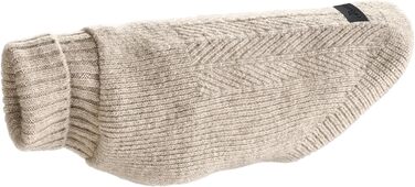 Пуловер для собак Hunter GENF, бежевий, з перекидним коміром, з еластичного переробленого поліестеру