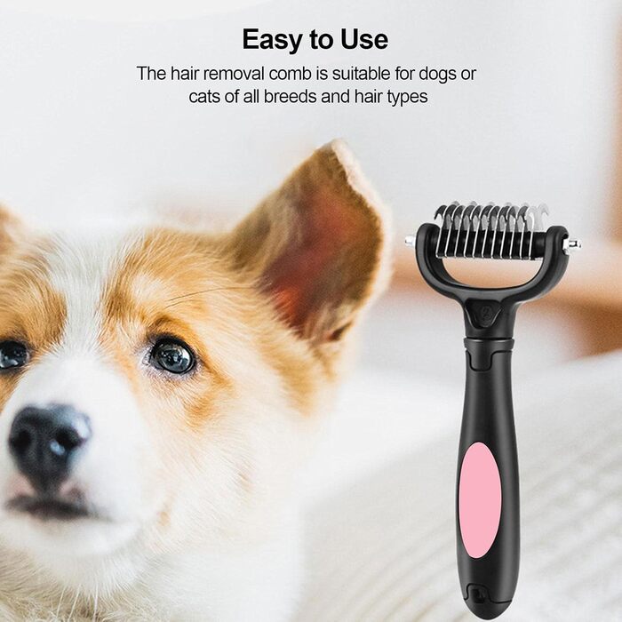 Набір для догляду за собаками: щітка, інструмент для видалення шерсті, аксесуари для грумінгу, видалення ковтунів, підходить для цуценят
