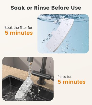 6 шт. Запасні фільтри для кавоварки/поїлки для котів на 3.5л з нержавіючої сталі, модель PW04