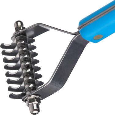 GROOM PROFESSIONAL Щітка для собак - вичісувальна щітка для собак - щітка для видалення підшерстка - видалення шерсті - підходить для різних типів шерсті, 16 зубців (8 зубців)