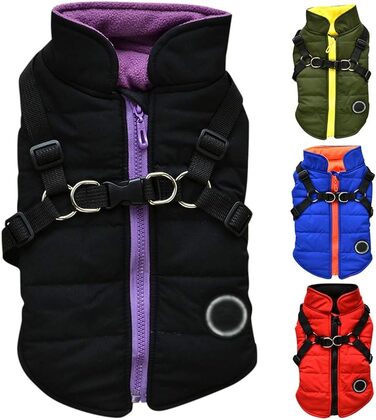 Водонепроникний зимовий теплий одяг для собак - теплий зимовий одяг для собак, 4 кольори, 6 розмірів