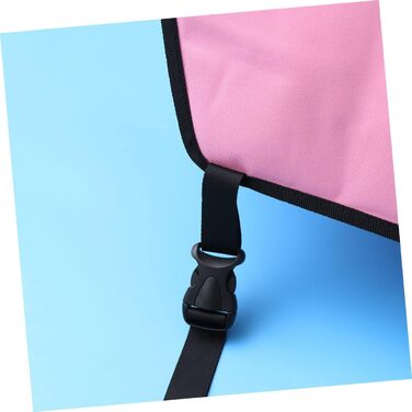 Трансформер для перевезення тварин у авто BESPORTBLE: безпечна сумка-переноска для собак та котів, рожева