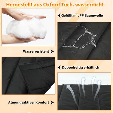 Водонепроникний килимок для собак FHTONGE 120x70 см: зручний, миючий, для подорожей та дому