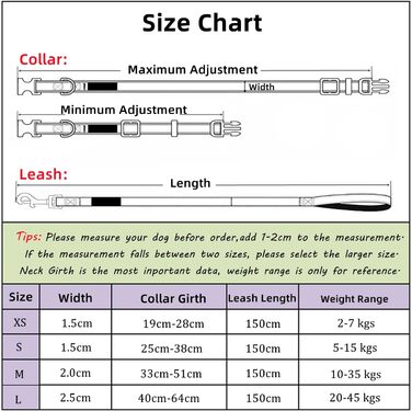 Набір для собак Olahibi: повід та нашийник, леопардовий принт, поліестер, 150 см, для маленьких собак (розмір S, коричневий леопард)