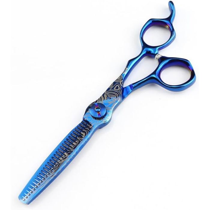 Набір професійних ножиць для грумінгу собак 6 дюймів: прямі та розріджуючі ножиці для догляду за шерстю