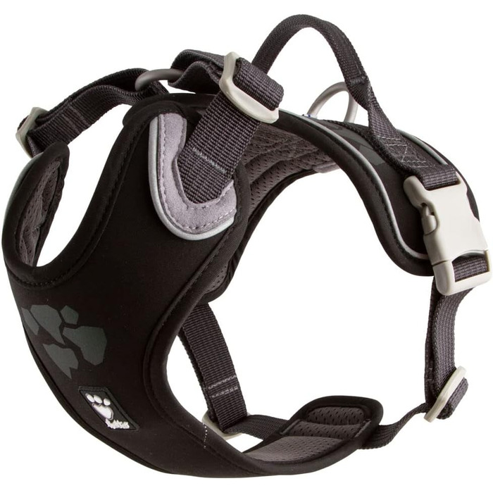 Шлея для собак Hurtta Weekend Warrior, чорна, 80-100 см