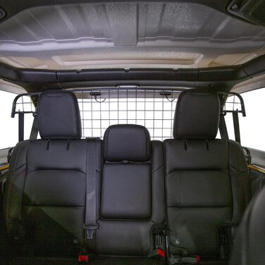 Сітка для собак Travall, сумісна з Jeep Wrangler 4 Door (2017-), сталева, для захисту багажника