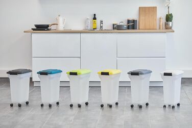 Контейнер для корму Iris Ohyama для собак та котів, 20л, сірий, герметичний, з міркою, BPA-free