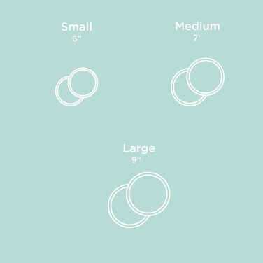 Силіконовий килимок для собак Waggo Habit - 2 шт. (великий, білий) - для маленьких, середніх та великих порід, миючий, стійкий