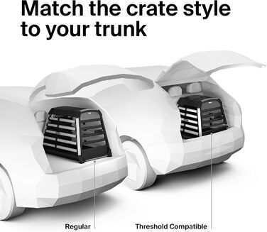 Трейлер для собак Thule Allax XL, чорний/алюміній - переносна переносна клітка для собак в авто