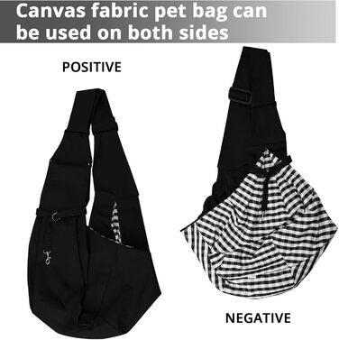 Транспортна сумка для собак та інших домашніх тварин Lyneun, регульована, дихаюча, для прогулянок та активного відпочинку (чорна)