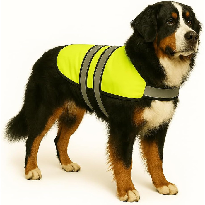 Зимний теплий накид для собак Flamingo Kimo – зелений, 30 см – водонепроникний, флісова підкладка, капюшон, клямки, отвір для шлейки – зелений (жовтий, 5XL)