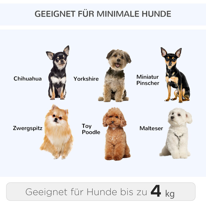 PawHut Dog Trolley 2-в-1 сумка-тоут і рюкзак для домашніх тварин, дихаючий, тканина Оксфорд, з дверима та вікном | Аосом